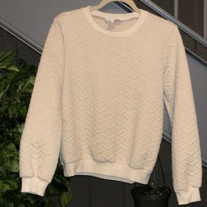 Classic cream sweater